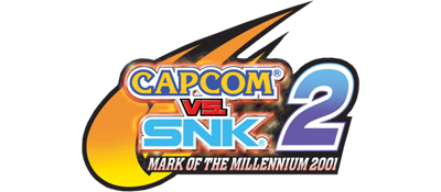 Capcom vs SNK 2 title screen for Playstation 2